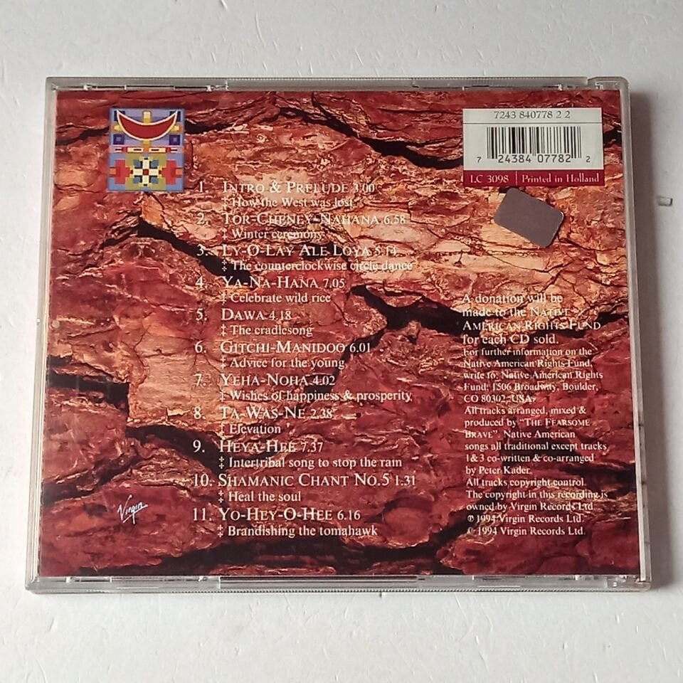 SACRED SPIRIT – INDIANS / DIE GESANGE DER INDIANER (1995) - CD 2.EL
