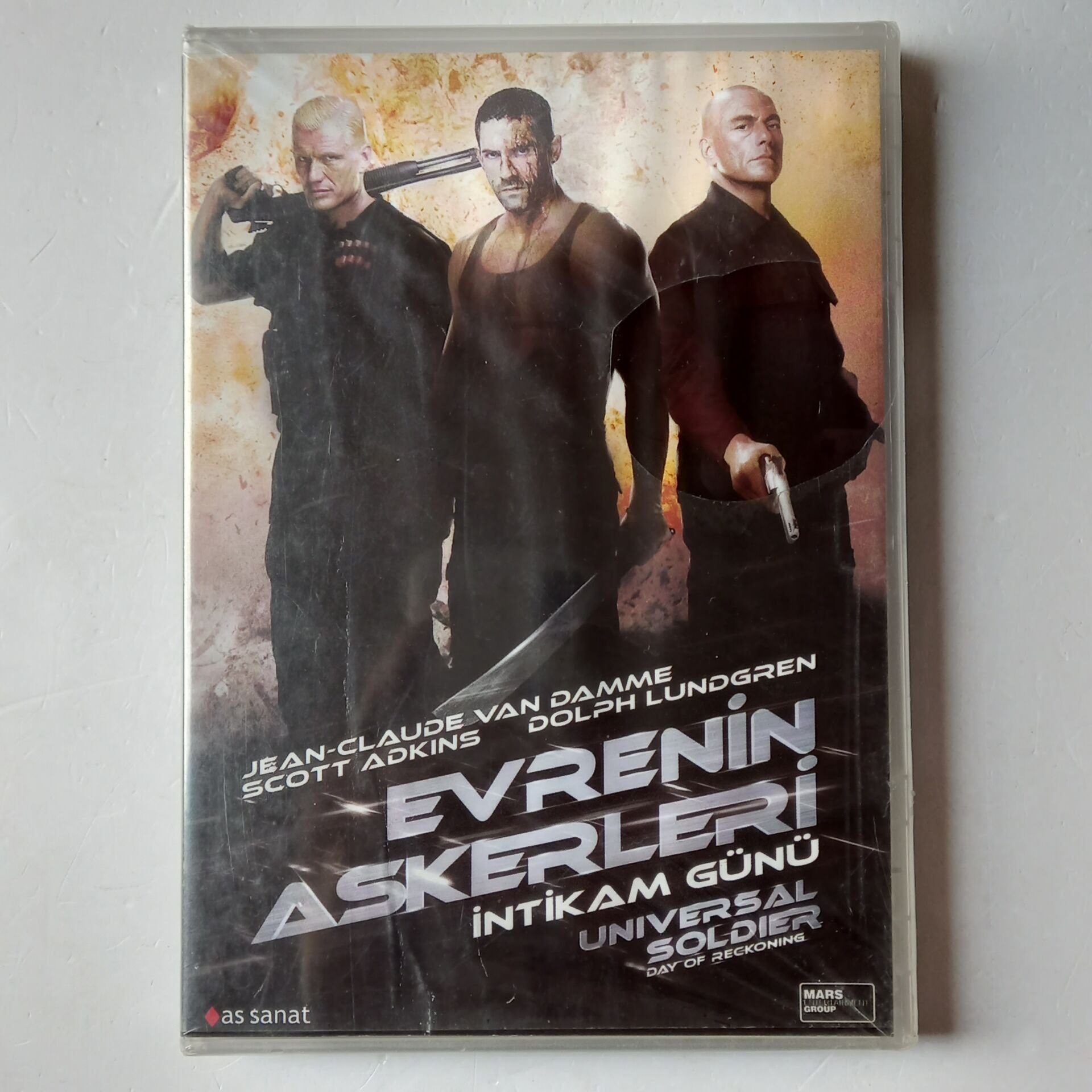 EVRENİN ASKERLERİ İNTİKAM GÜNÜ - JEAN CLAUDE VAN DAMME - DVD AMBALAJINDA SIFIR