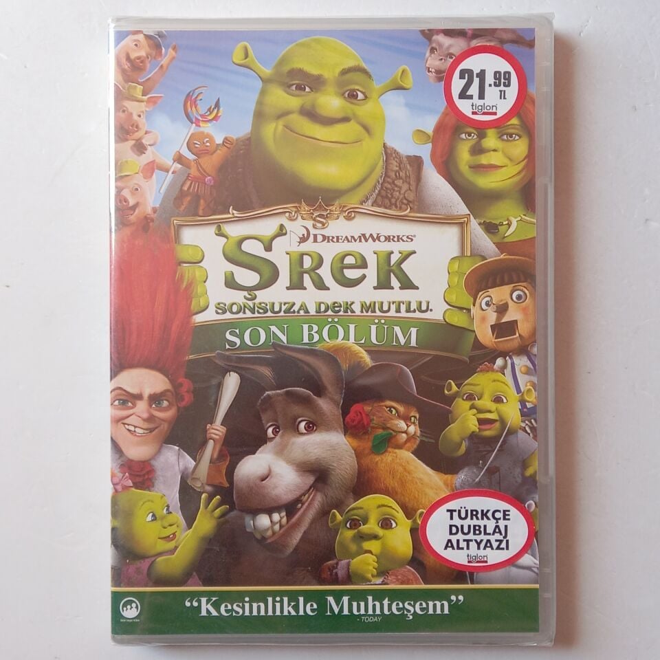 SHREK ŞREK: SONSUZA DEK MUTLU / SON BÖLÜM - DVD AMBALAJINDA SIFIR