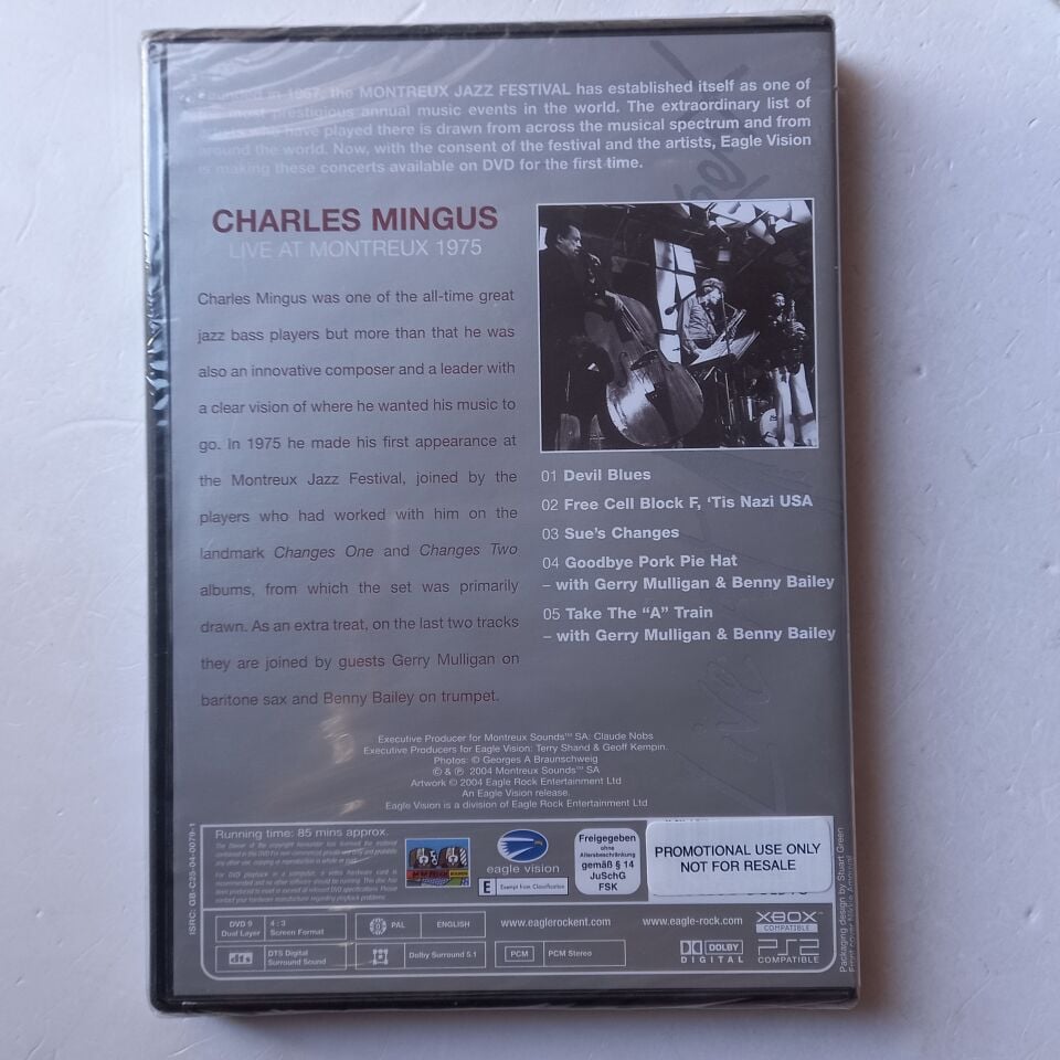 CHARLES MINGUS – LIVE AT MONTREUX 1975 (2004) - DVD AMBALAJINDA SIFIR