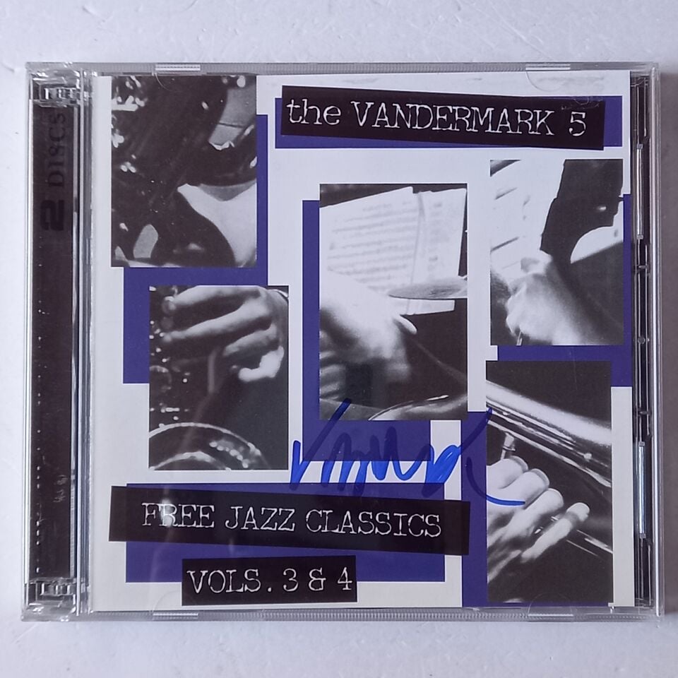 THE VANDERMARK 5 – FREE JAZZ CLASSICS VOLS. 3 & 4 (2006) - 2CD İMZALI 2.EL