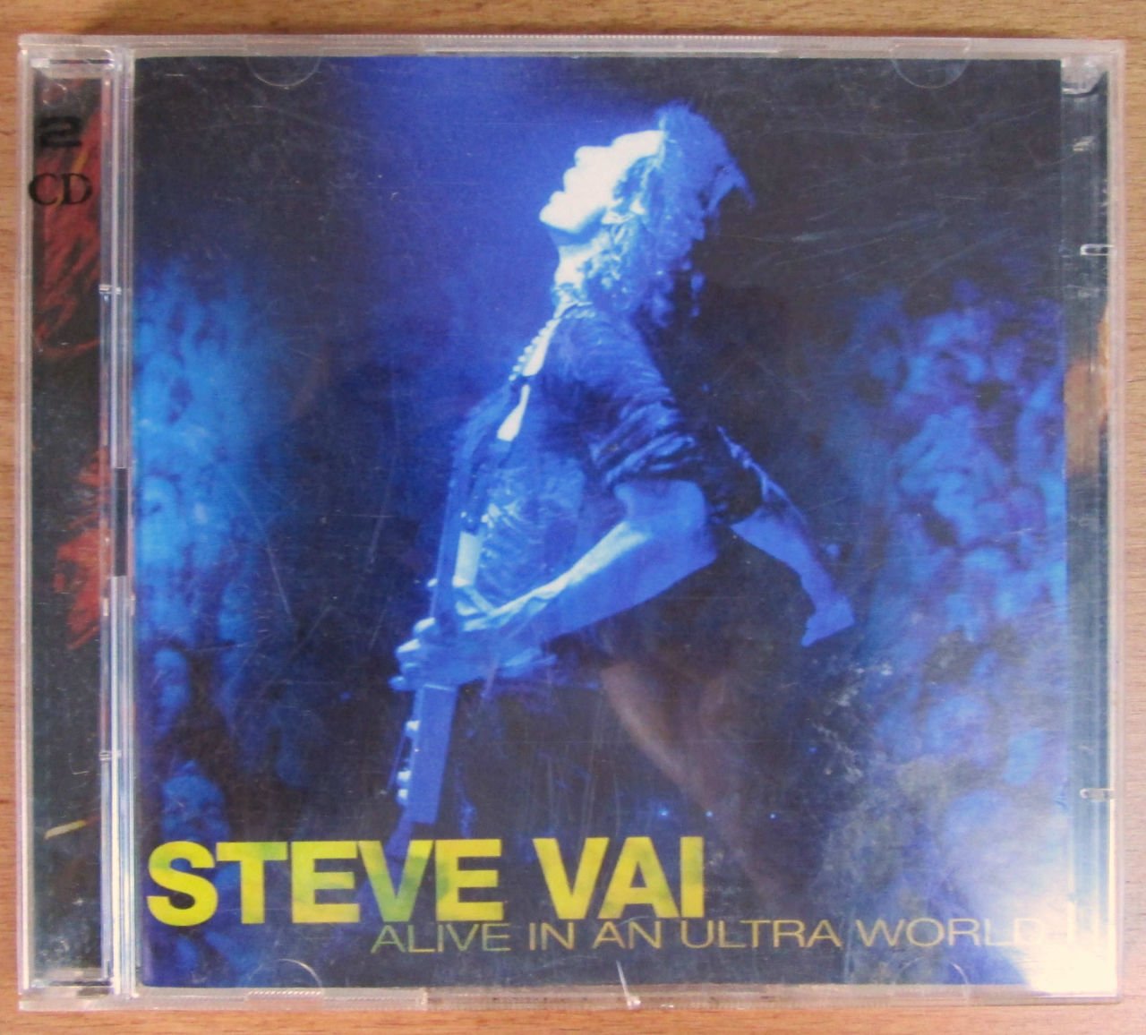 STEVE VAI - ALIVE IN AN ULTRA WORLD (2001) - 2CD 2.EL