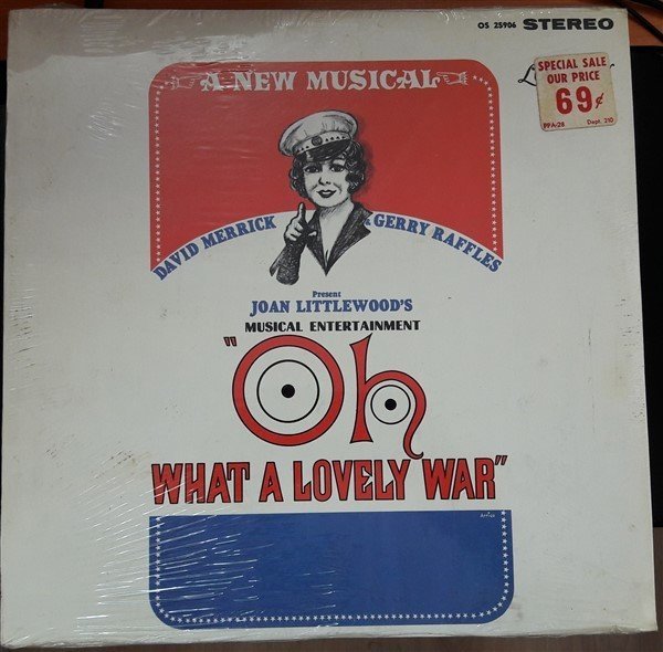 OH WHAT A LOVELY WAR - DAVID MERRICK - SIFIR PLAK