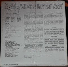 OH WHAT A LOVELY WAR - DAVID MERRICK - SIFIR PLAK