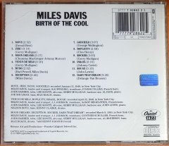 MILES DAVIS - BIRTH OF THE COOL (1989) - CD 2.EL