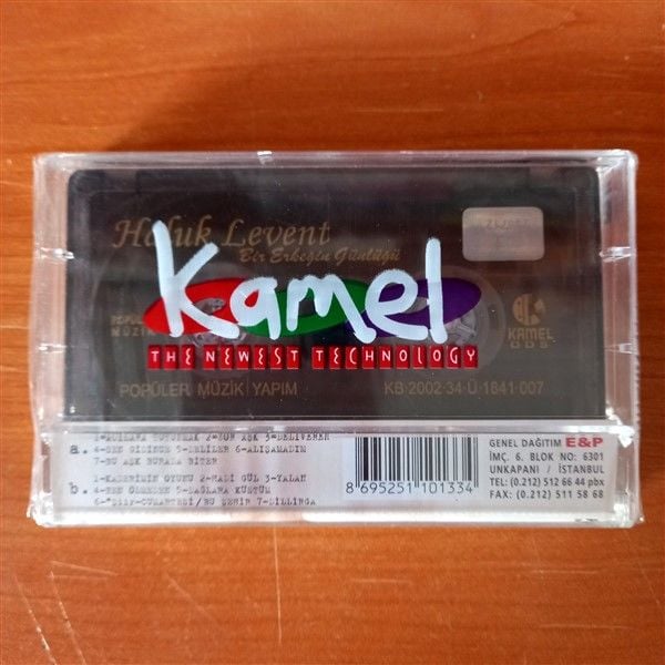 HALUK LEVENT – BİR ERKEĞİN GÜNLÜĞÜ (2002) - KASET POPÜLER MÜZİK SIFIR