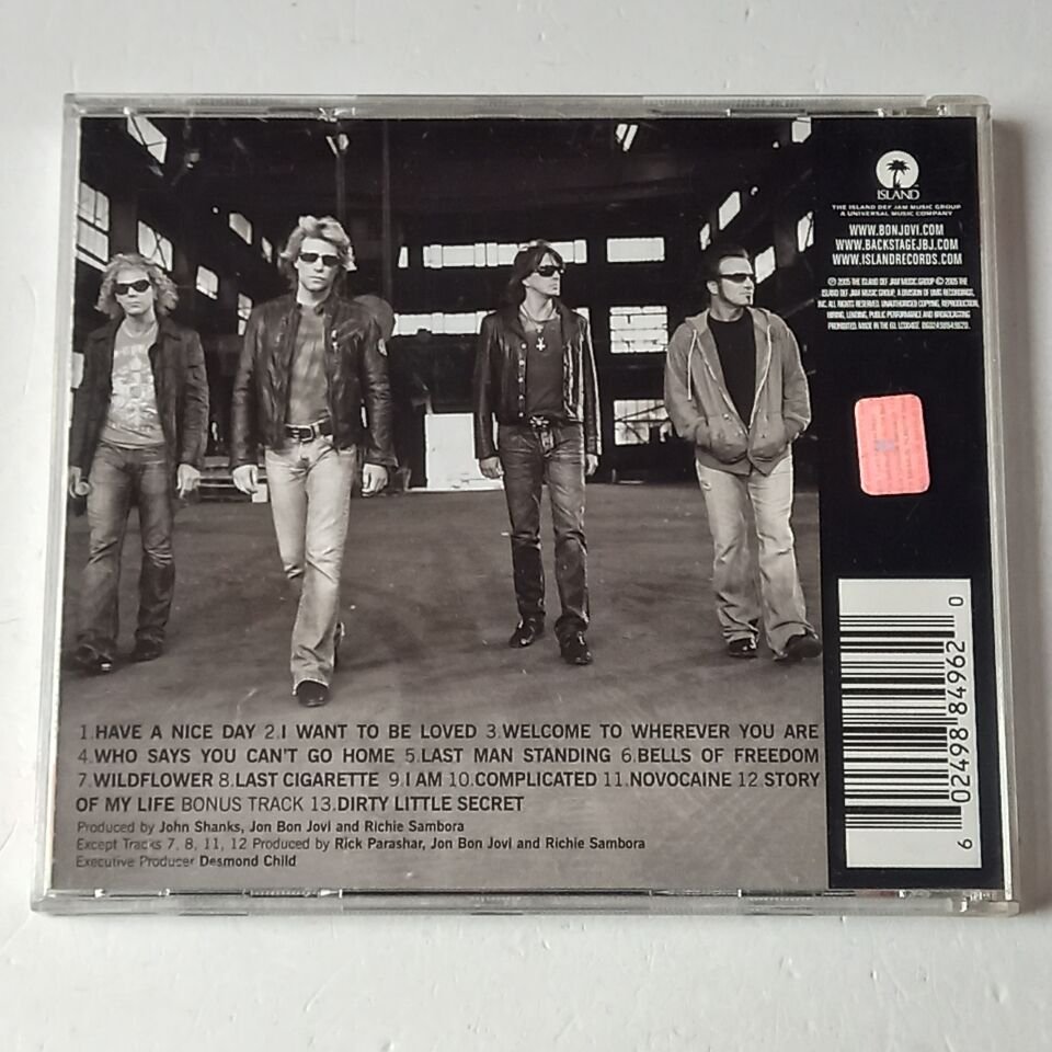 BON JOVI – HAVE A NICE DAY (2005) - CD 2.EL