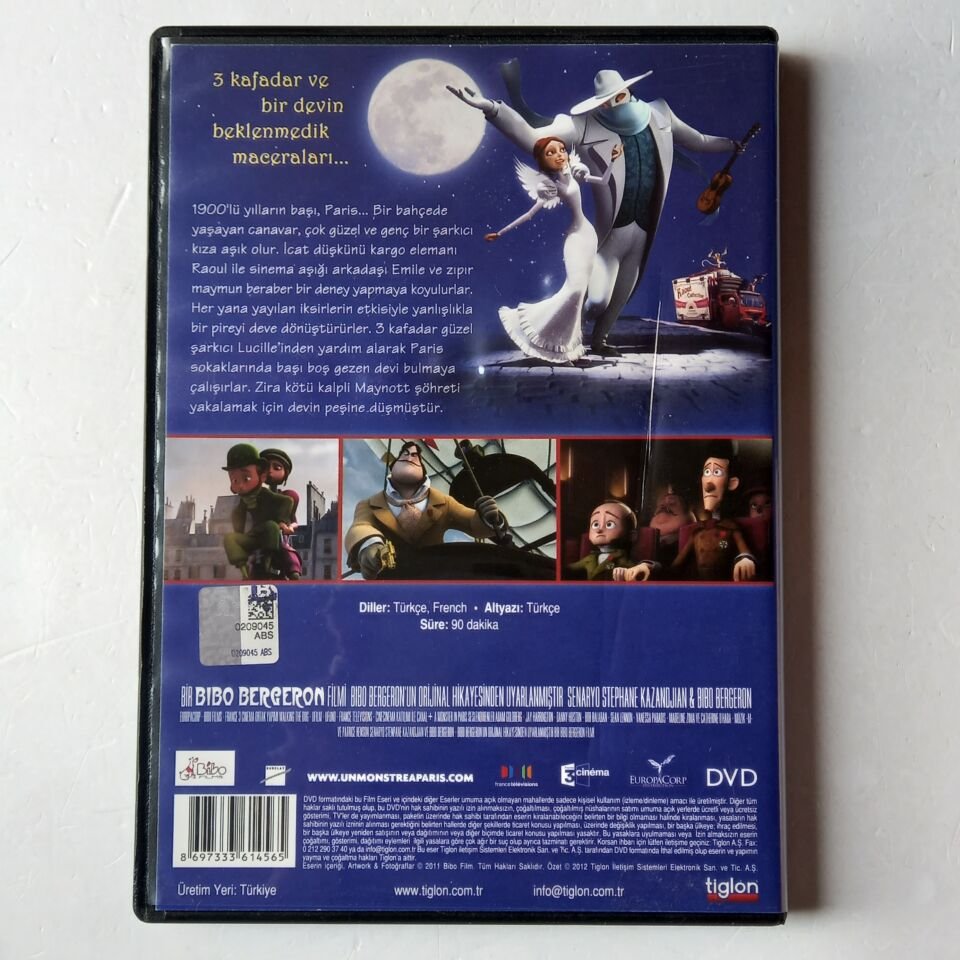 PARİS\'TE ÇILGIN MACERA - DVD 2.EL