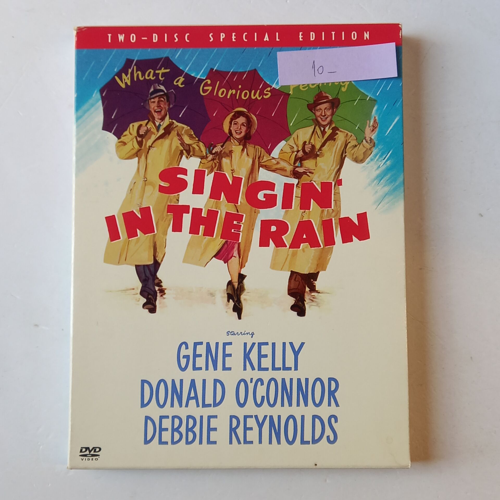 SINGIN' IN THE RAIN - GENE KELLY, DONALD O'CONNOR - 2 DİSK DVD DIGIPAK 1.BÖLGE 2.EL