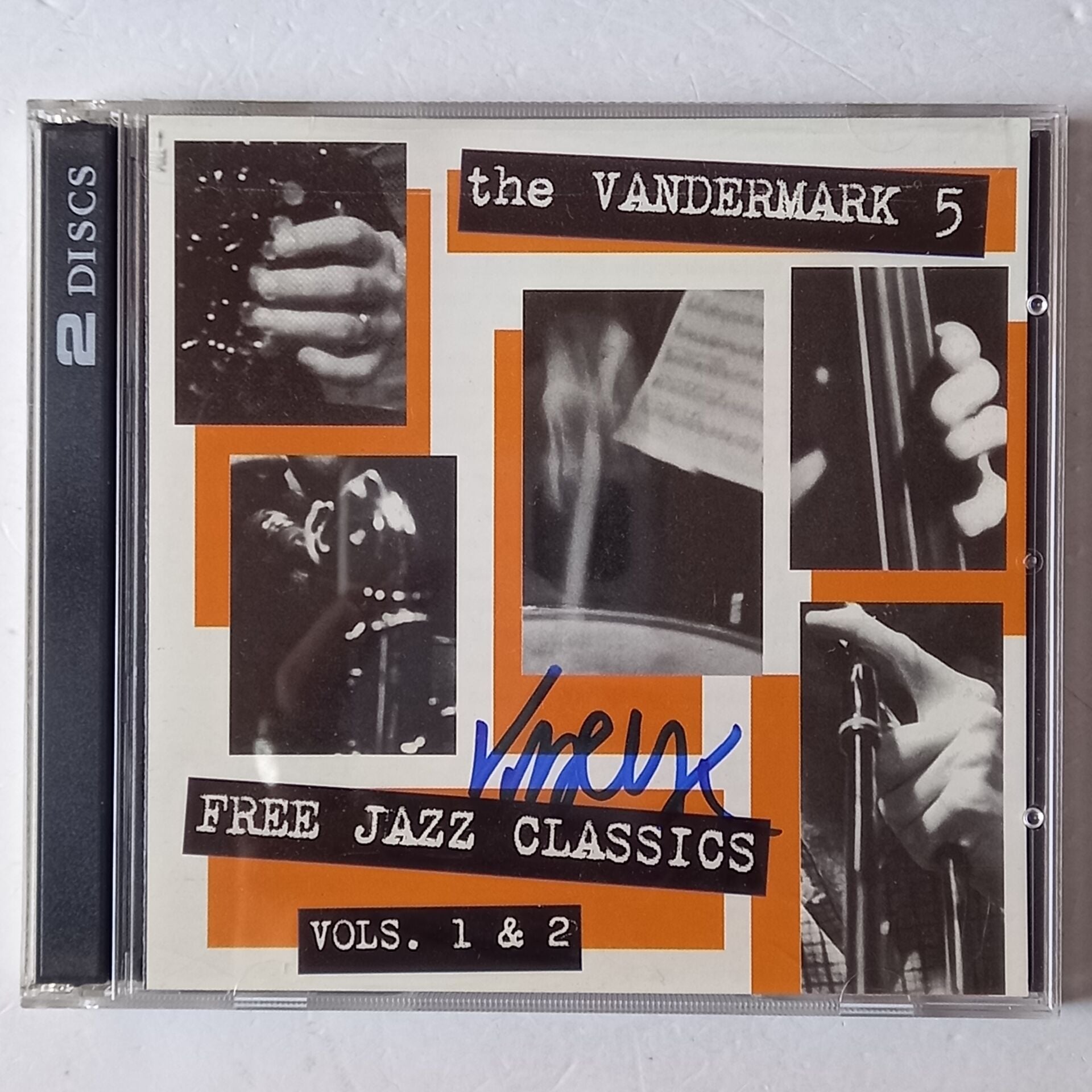 THE VANDERMARK 5 – FREE JAZZ CLASSICS VOLS. 1 & 2 (2001) - 2CD İMZALI 2.EL