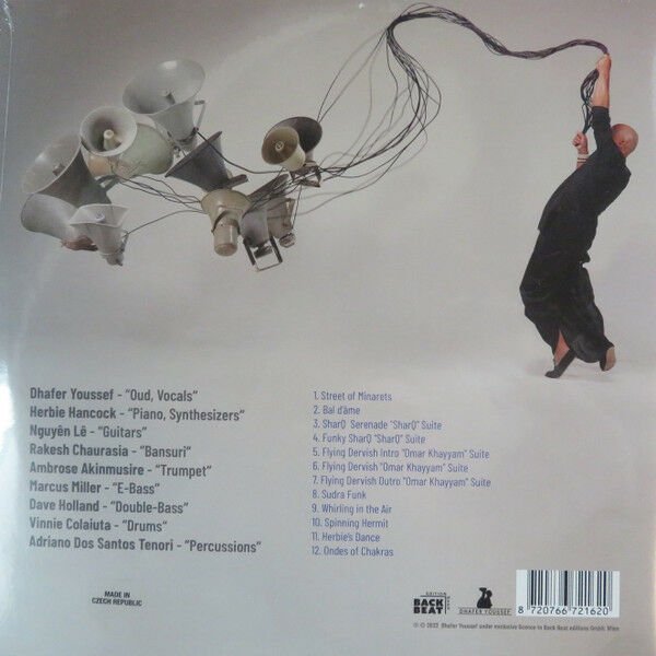 DHAFER YOUSSEF - STREET OF MINARETS (2023) feat: HERBIE HANCOCK MARCUS MILLER DAVE HOLAND NGUYEN LE -  2LP GATEFOLD SIFIR PLAK