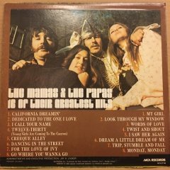 THE MAMAS & THE PAPAS - 16 OF THEIR GREATEST HITS 2.EL PLAK