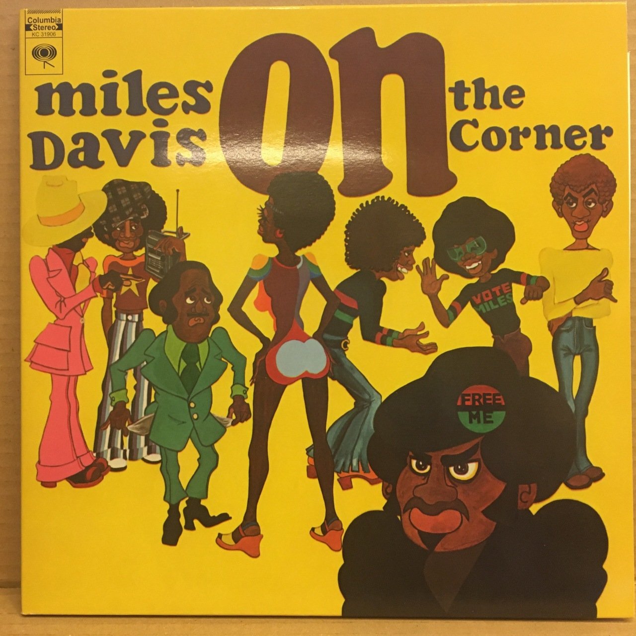 MILES DAVIS - ON THE CORNER (1972) 2012 REISSUE 2.EL PLAK