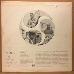 OSCAR PETERSON TRIO - AFFINITY RAY BROWN, ED THIGPEN 1962 2.EL PLAK