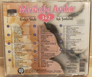 MERHABA ANILAR 3+2 / TÜRKÇE SÖZLÜ AŞK ŞARKILARI (1993) - CD 2.EL