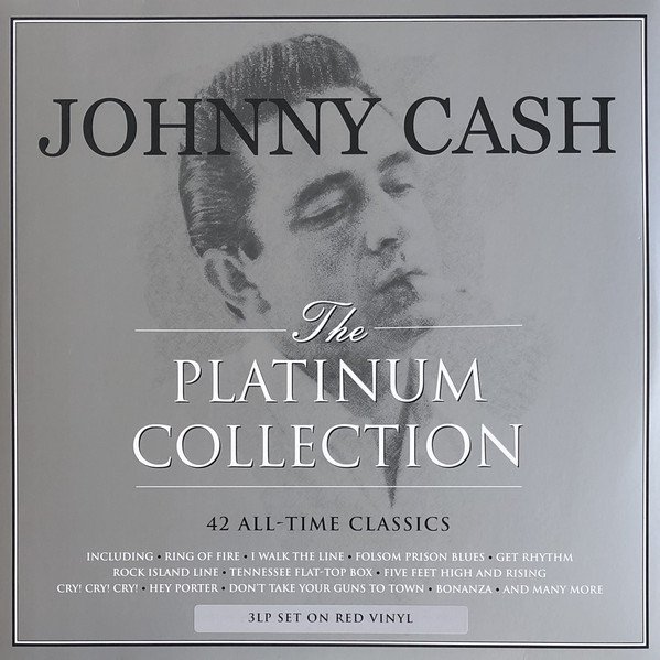 JOHNNY CASH - THE PLATINUM COLLECTION (2019) - 3PLAK SIFIR