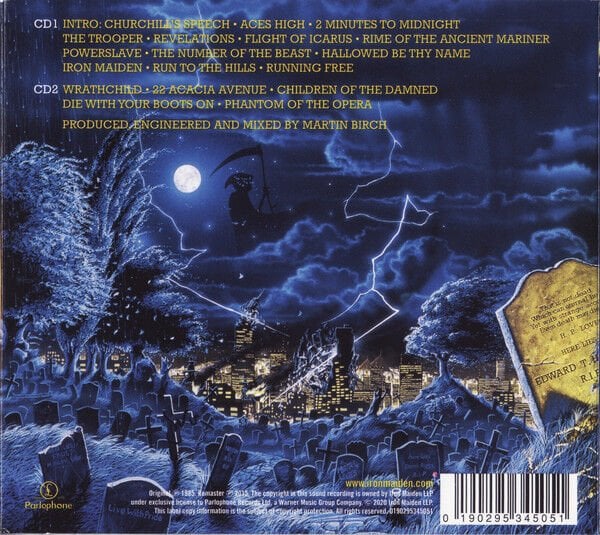 IRON MAIDEN – LIVE AFTER DEATH (1985) - 2CD REMASTERED 2020 REISSUE DIGIPAK AMBALAJINDA SIFIR