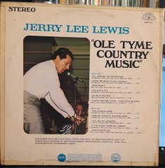 JERRY LEE LEWIS - OLE TYME COUNTRY MUSIC - PLAK 2.EL