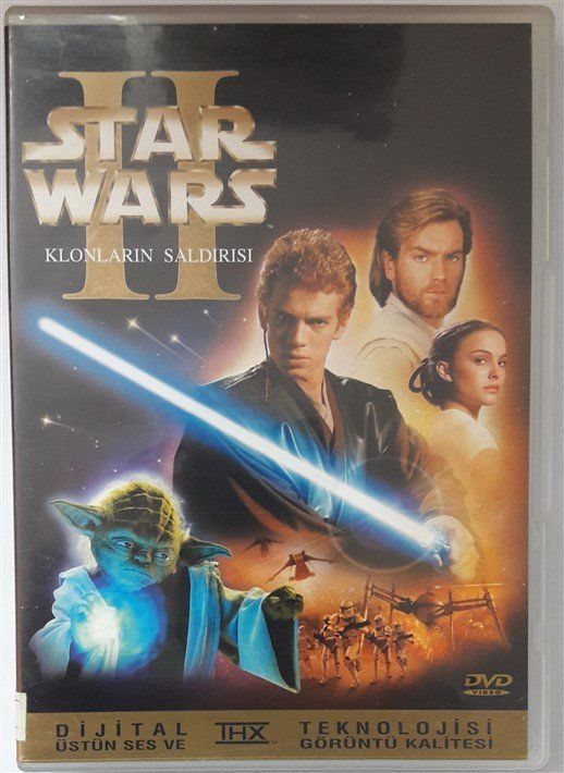 STAR WARS II ATTACK OF THE CLONES - KLONLARIN SALDIRISI - GEORGE LUCAS - 2xDVD 2.EL