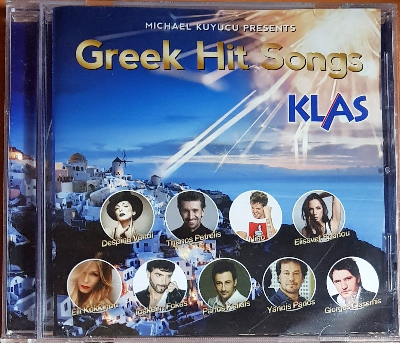 MICHAEL KUYUCU PRESENTS: GREEK HIT SONGS / DESPINA VANDI, THANOS PETRELIS, NINO, YANNIS PARIOS / YENİ DÜNYA CD SIFIR