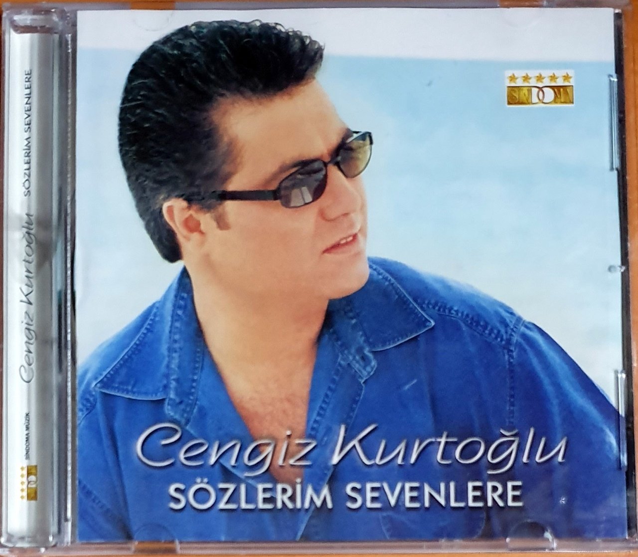 CENGİZ KURTOĞLU - SÖZLERİM SEVENLERE (2000) - CD SİNDOMA MÜZİK 2.EL