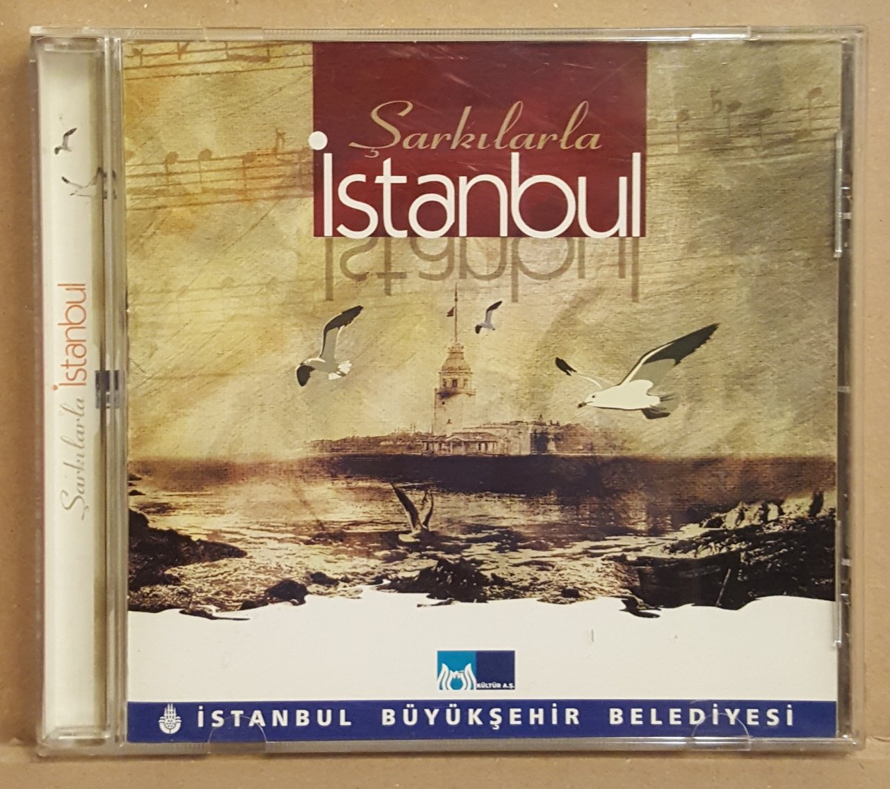 ŞARKILARLA İSTANBUL - NEVBAHAR ÖZEL GÜL YAZICI NUSRET YILMAZ ALPER AYORAK KORO - CD İBB 2.EL
