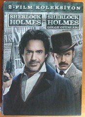 SHERLOCK HOLMES & GÖLGE OYUNLARI - A GAME OF SHADOWS - ROBERT DOWNEY JR. - JUDE LAW - GUY RITCHIE - 2DVD KUTU 2.EL
