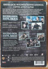 SHERLOCK HOLMES & GÖLGE OYUNLARI - A GAME OF SHADOWS - ROBERT DOWNEY JR. - JUDE LAW - GUY RITCHIE - 2DVD KUTU 2.EL