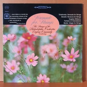 SERENADE FOR STRINGS / TCHAIKOVSKY, BORODIN, VAUGHAN WILLIAMS, BARBER / PHILADELPHIA ORCHESTRA, EUGENE ORMANDY (1960) - LP 2.EL PLAK