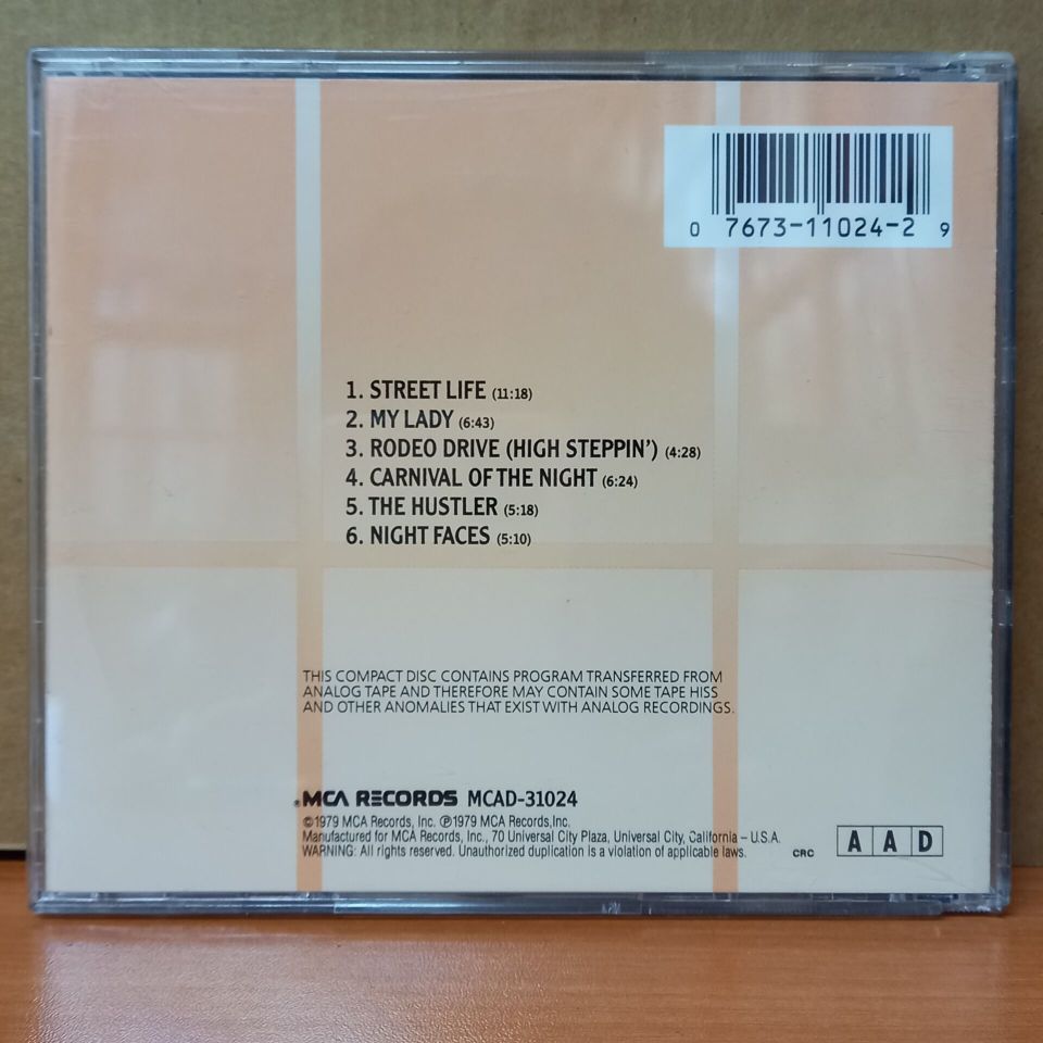 CRUSADERS – STREET LIFE (1979) - CD REISSUE 2.EL