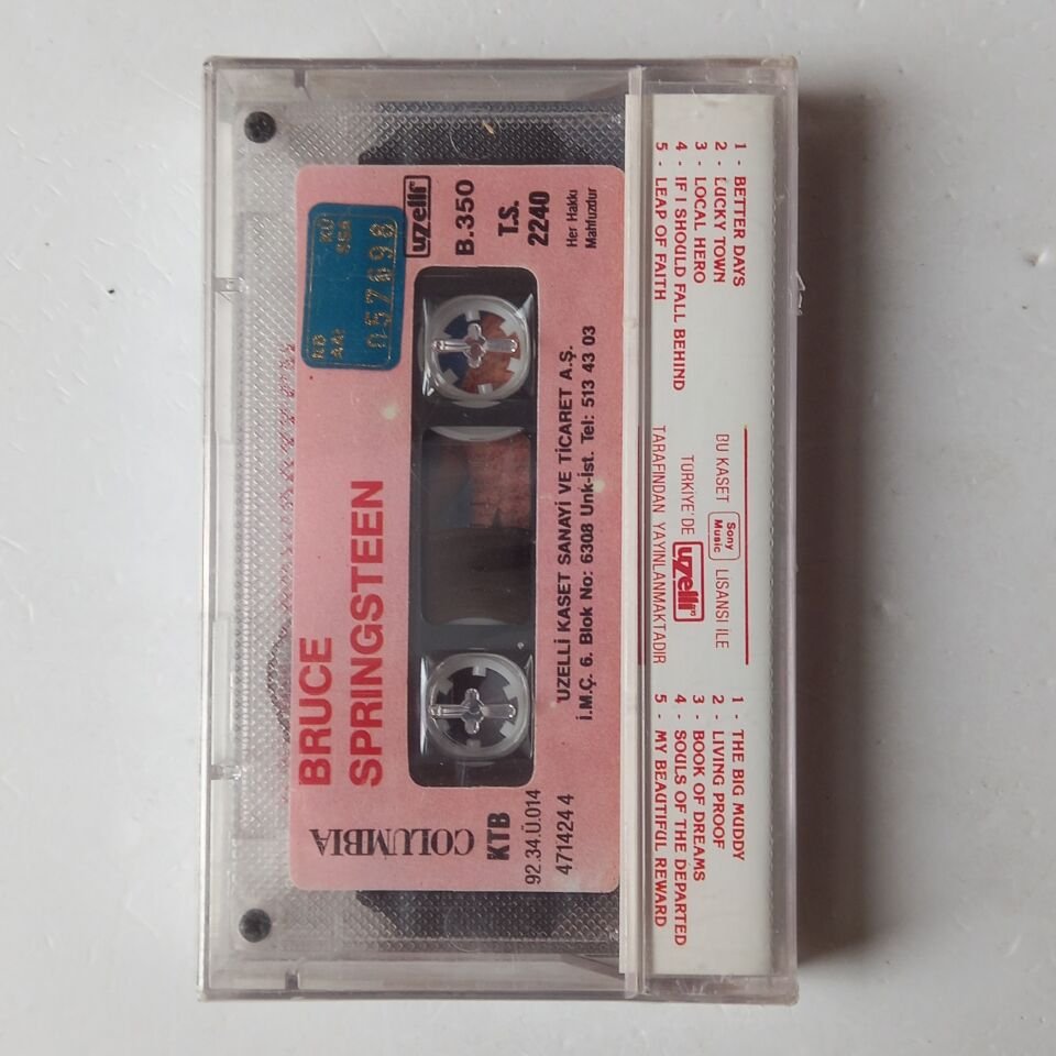 BRUCE SPRINGSTEN - LUCKY TOWN (1992) - KASET SIFIR