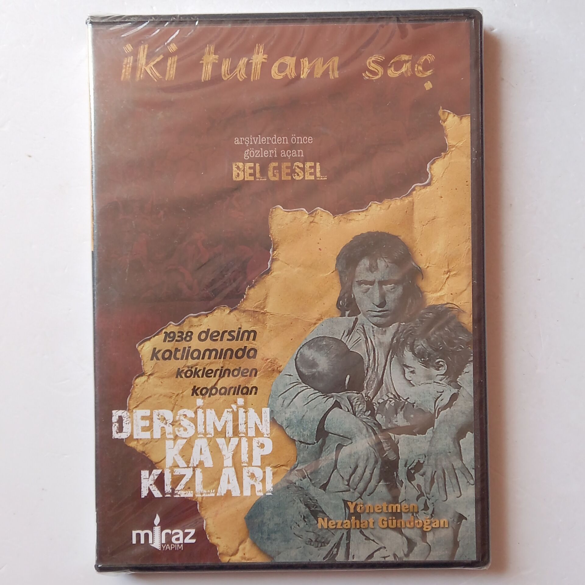 İKİ TUTAM SAÇ / DERSİMİN KAYIP KIZLARI BELGESELİ - DVD AMBALAJINDA SIFIR
