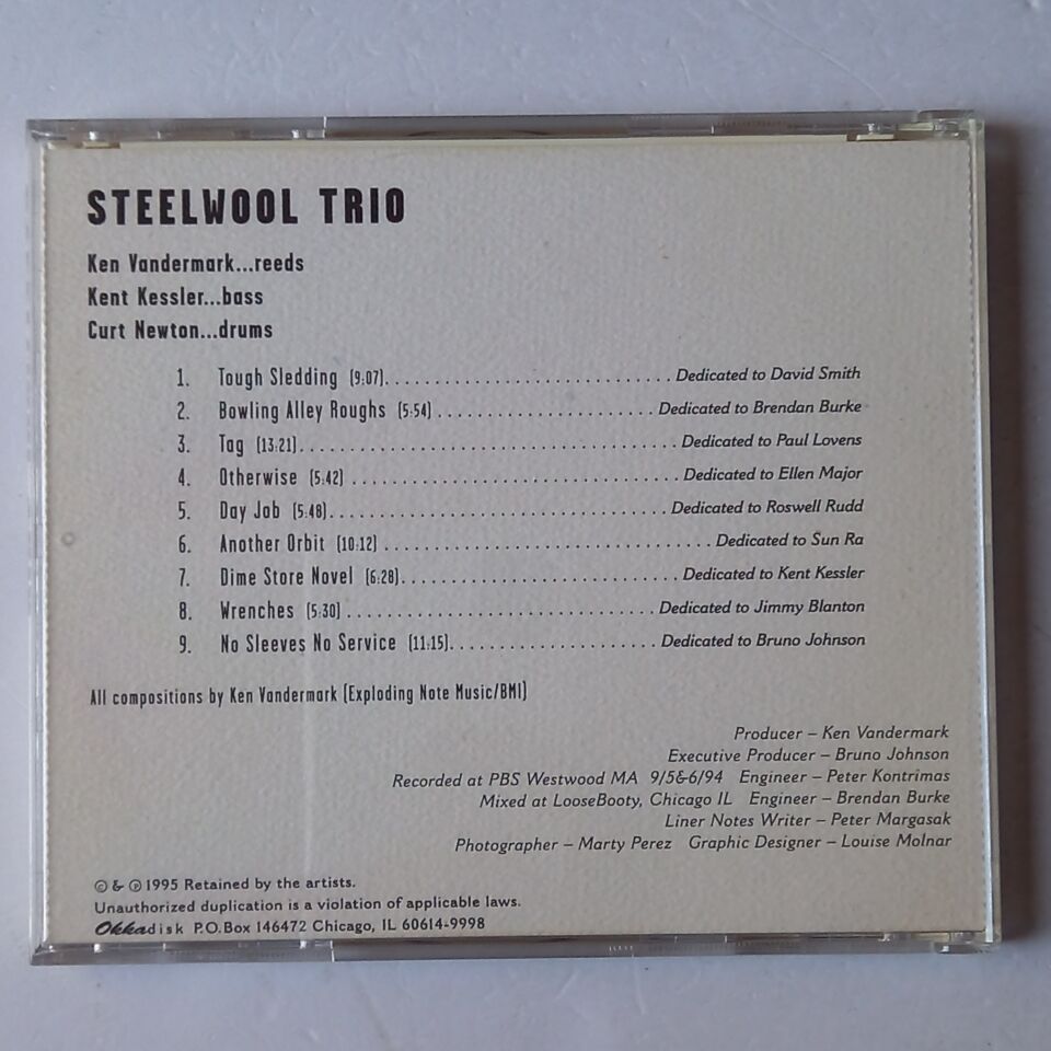 STEELWOOL TRIO – INTERNATIONAL FRONT (1995) - CD İMZALI 2.EL