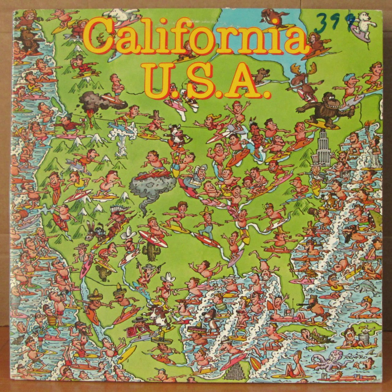 CALIFORNIA U.S.A. Various Artists 1977 2LP 2.EL