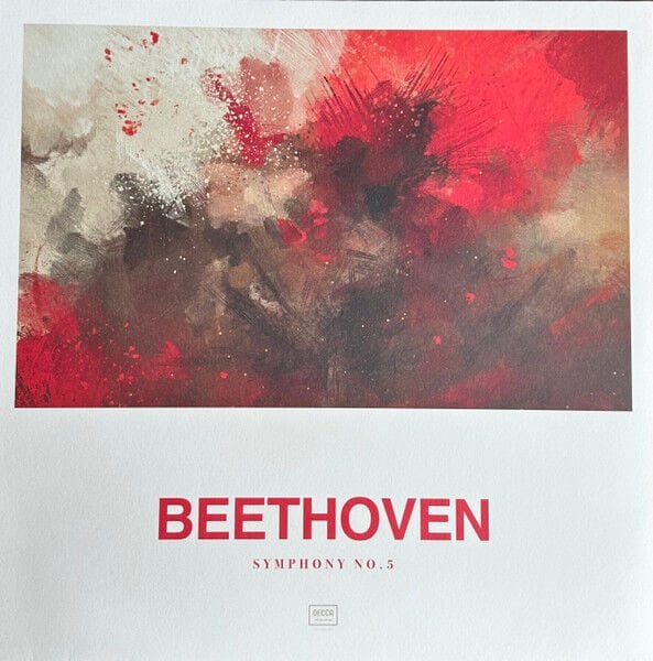 BEETHOVEN - SYMPHONY NO 5 / HANS SCHMIDT ISSERSTEDT & VIANNA PHILHARMONIC - LP 2025 RED COLOURED EDITION SIFIR PLAK