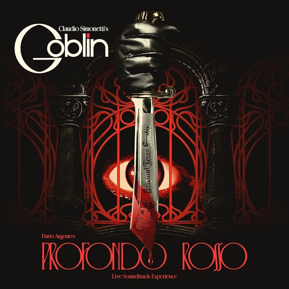 GOBLIN (CLAUDIO SIMONETTI'S GOBLIN) - DARIO ARGENTO'S PROFONDO ROSSO / LIVE SOUNDTRACK (2021) - LP BLACK VINYL EDITION SIFIR PLAK