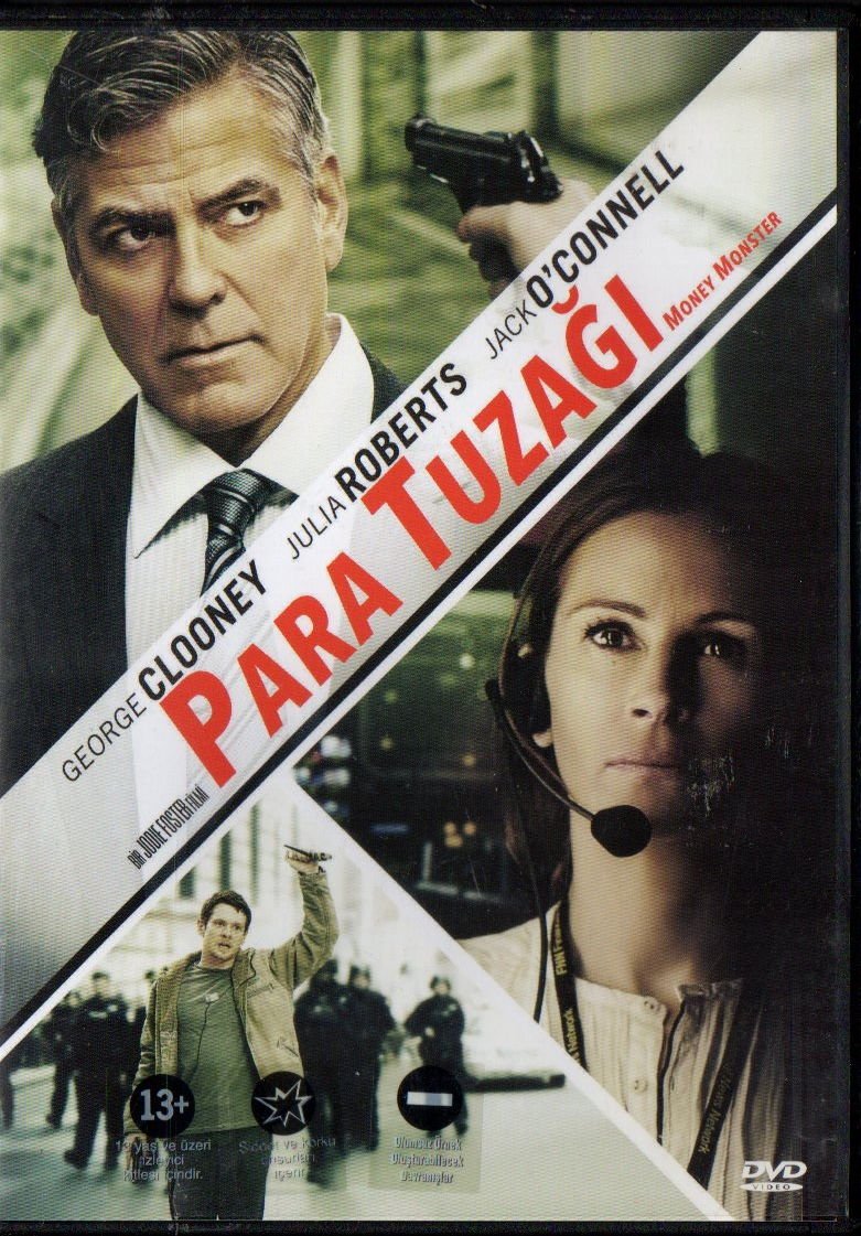MONEY MONSTER - PARA TUZAĞI - GEORGE CLOONEY - JODIE FOSTER - DVD 2.EL