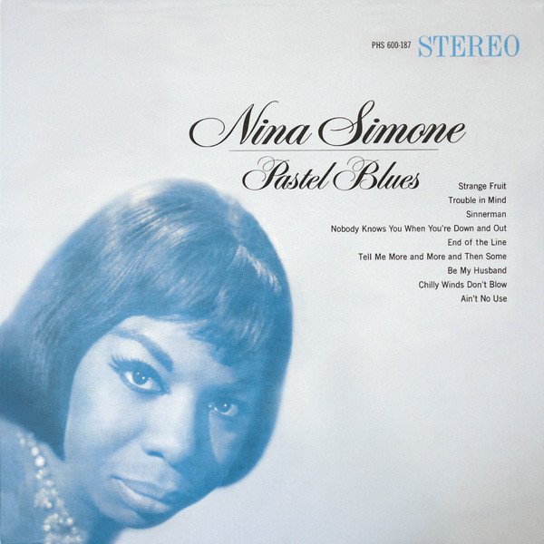 NINA SIMONE - PASTEL BLUES (1965) - LP 180GR 2012 EDITION SIFIR PLAK