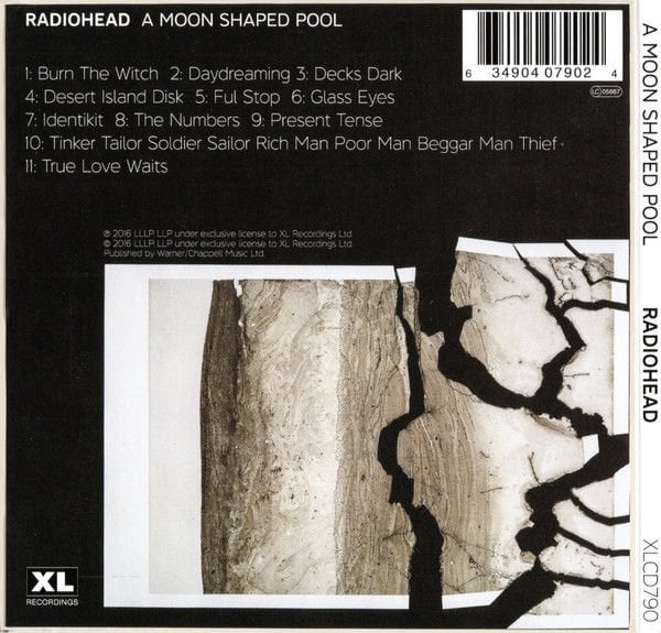 RADIOHEAD – A MOON SHAPED POOL (2016) - CD SIFIR