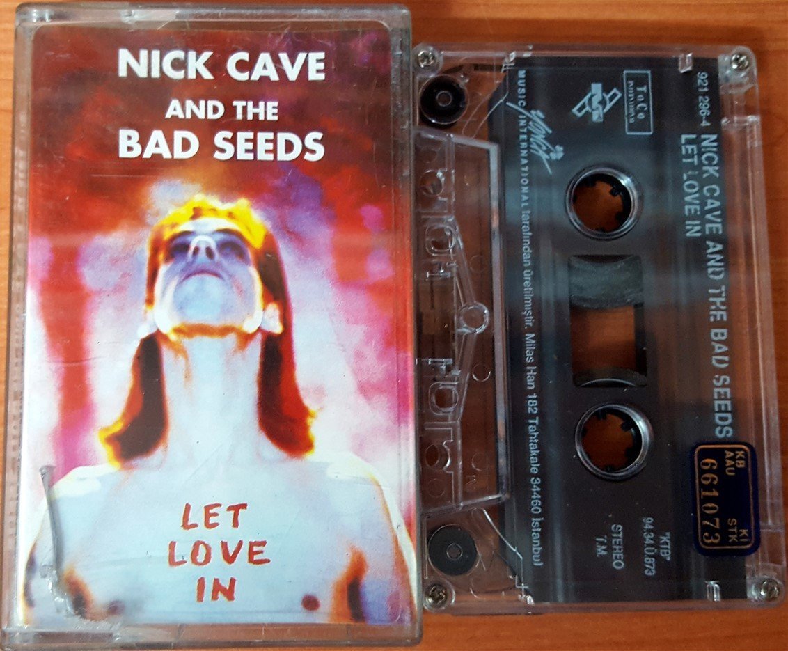 NICK CAVE & THE BAD SEEDS - LET LOVE IN (1994) YONCA CASSETTE MADE IN TURKEY ''USED''