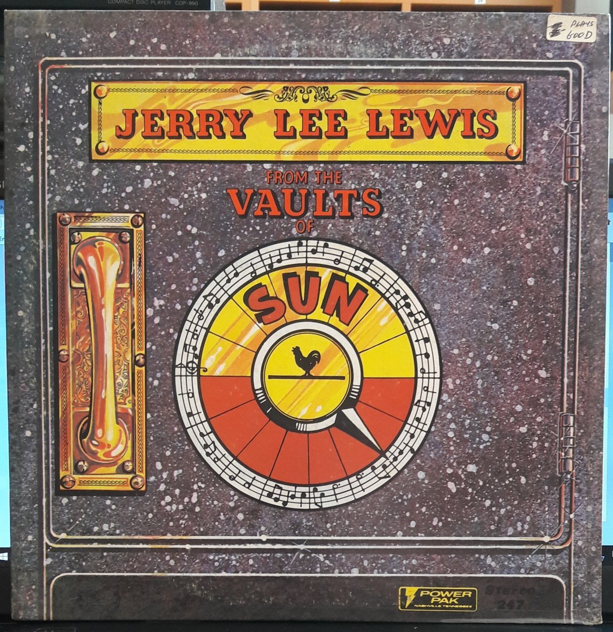 JERRY LEE LEWIS - FROM THE VAULTS OF SUN - PLAK 2.EL