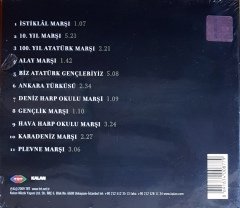 TÜRK MARŞLARI / BANDO ŞEFLERİ: ALB. METİN ARBAK, SAİT KUTLU / KORO ŞEFİ: ELNARA KERİMOVA (2009) KALAN MÜZİK / TRT CD SIFIR