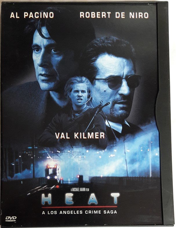 HEAT - AL PACINO - ROBERT DE NIRO - VAL KILMER - MICHAEL MANN - SNAPCASE DVD 2.EL