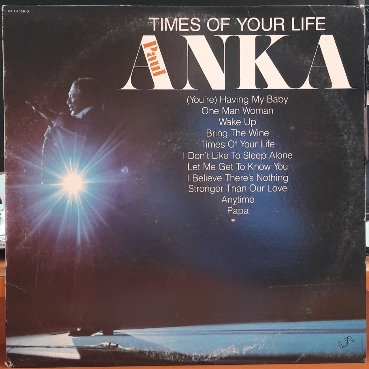 PAUL ANKA - TIMES OF YOUR LIFE (1975) - PLAK 2.EL