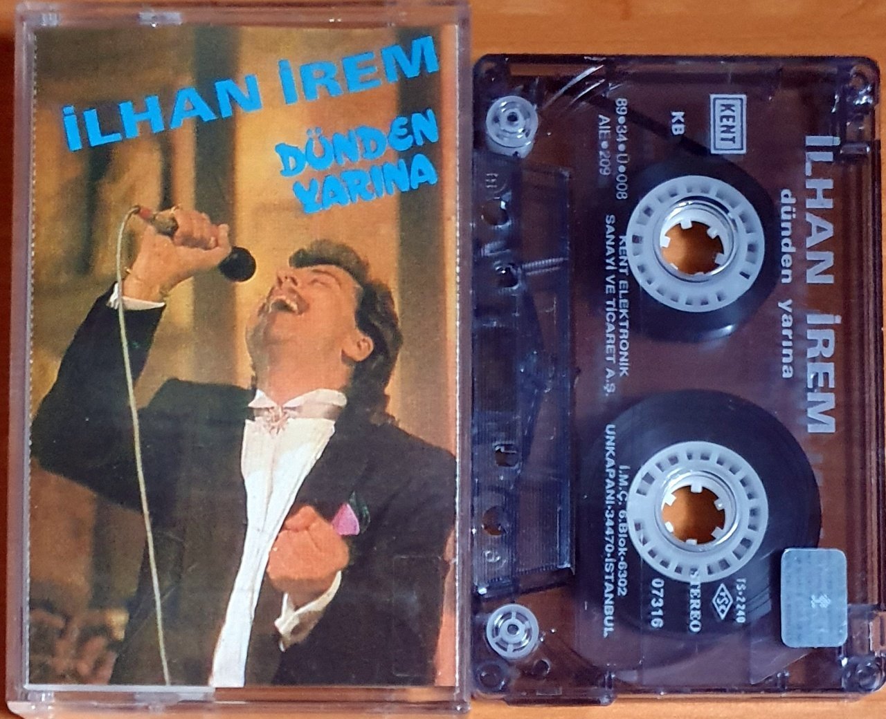 İLHAN İREM - DÜNDEN YARINA - KASET 2.EL