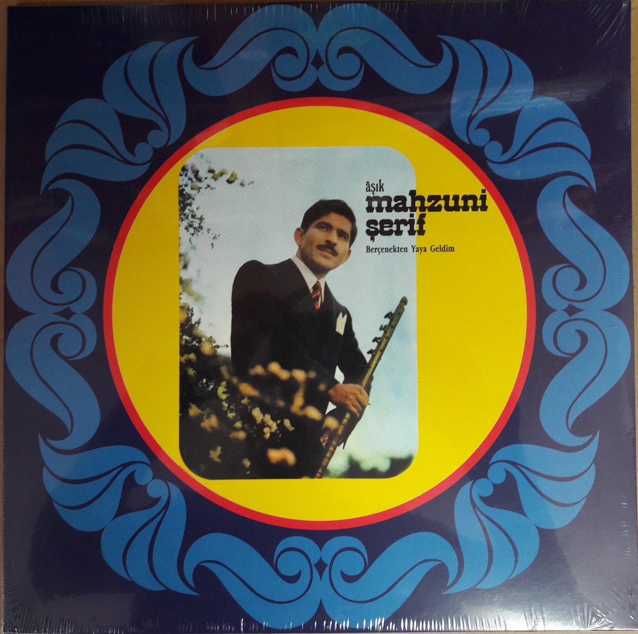 AŞIK MAHZUNİ ŞERİF - BERÇENEK\'TEN YAYA GELDİM - LP PLAK SIFIR SINIRLI BASKI