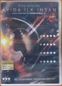 FIRST MAN - AY'DA İLK İNSAN - RYAN GOSLING - DAMIEN CHAZELLE - DVD 2.EL