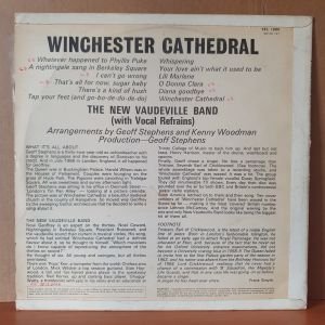 THE NEW VAUDEVILLE BAND - WINCHESTER CATHEDRAL (1968) - LP 2.EL PLAK