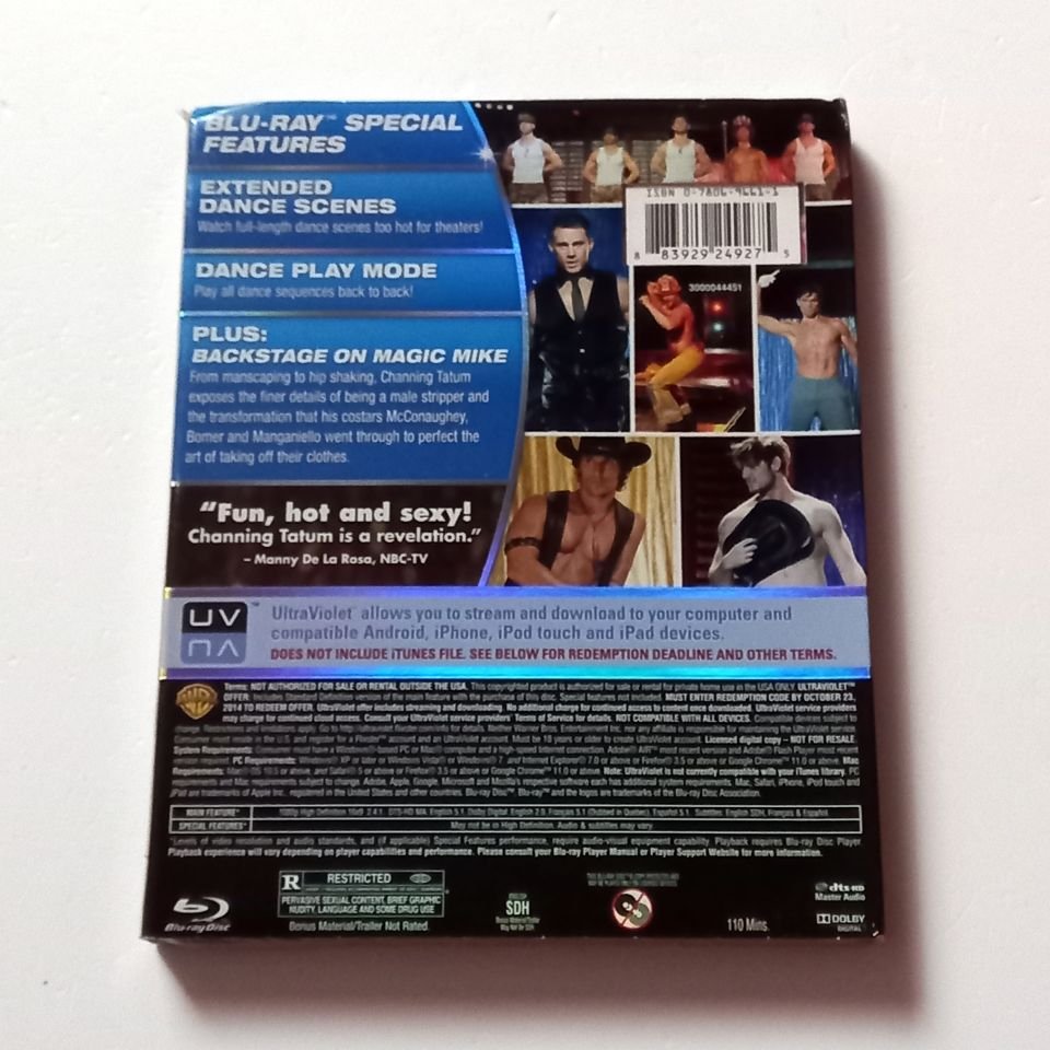MAGIC MIKE - CHANNING TATUM, ALEX PETTYFER, MATTHEW MCCONAUGHEY - YÖN.: STEVEN SODERBERGH - BLU-RAY + DVD SLIPCASE SIFIR 1. BÖLGE TR ALTYAZI YOKTUR