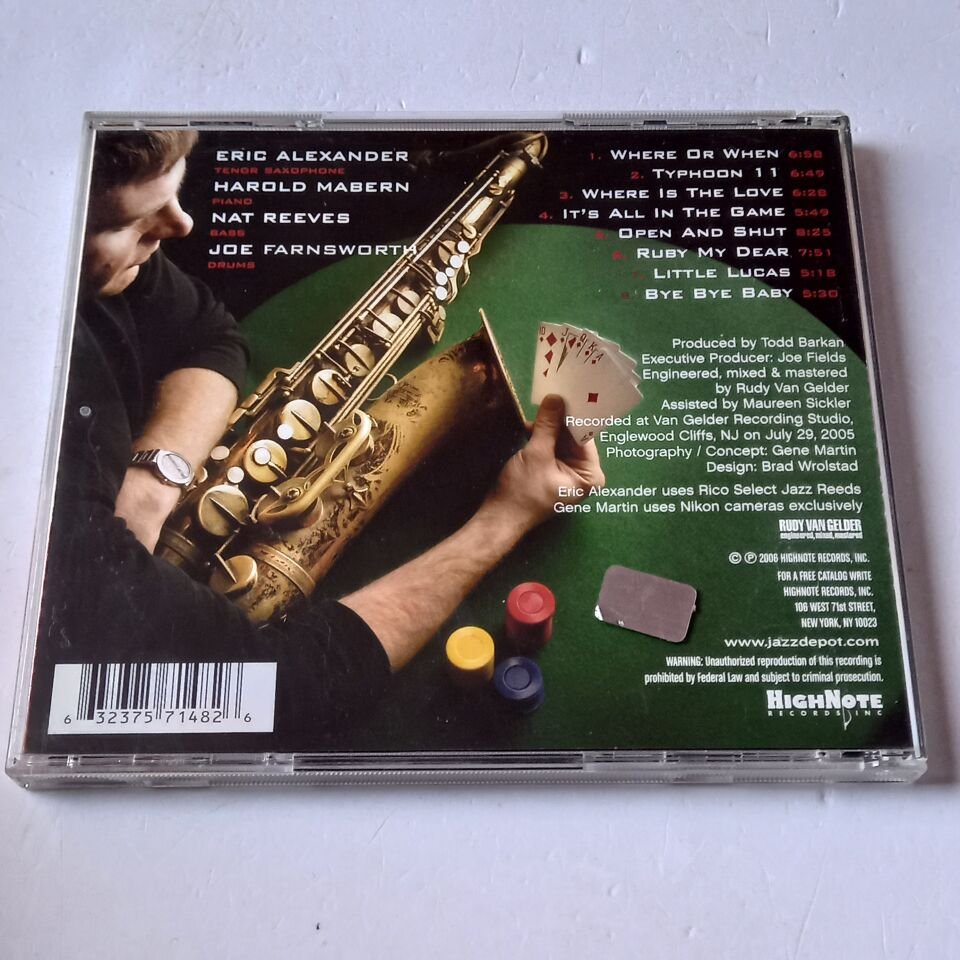 ERIC ALEXANDER – IT\'S ALL IN THE GAME (2006) - CD 2.EL